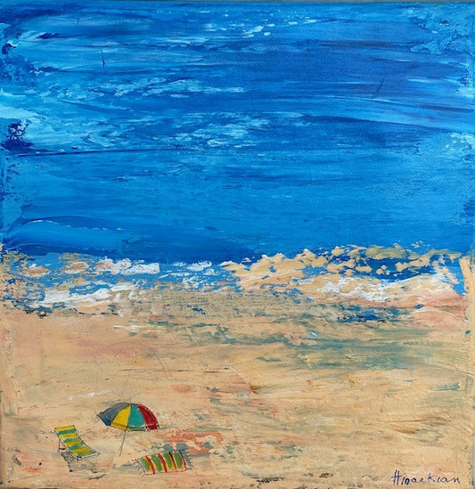 Beach I by Peggy Hinaekian