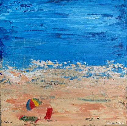 Beach II by Peggy Hinaekian