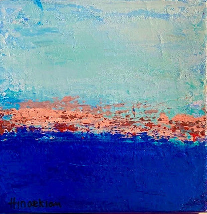 Ocean Blue by Peggy Hinaekian