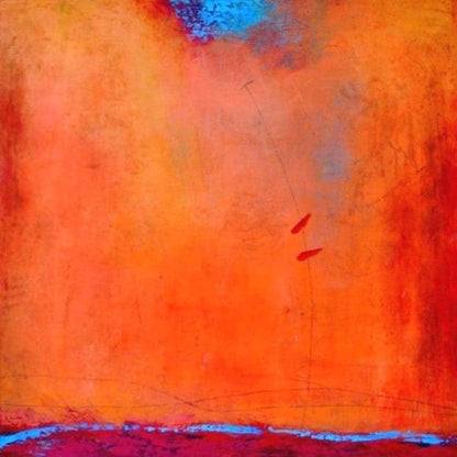 Orange Explosion by Peggy Hinaekian